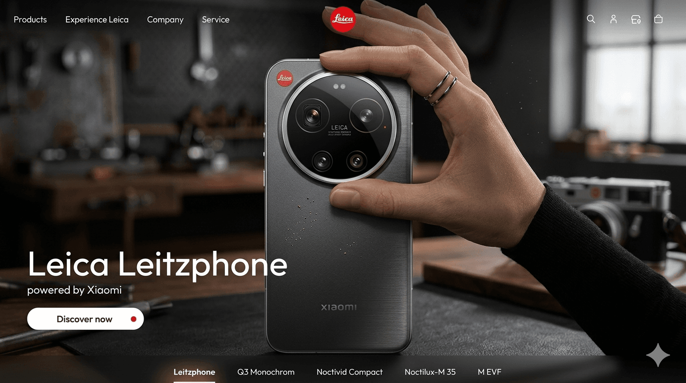 Leica Camera — website